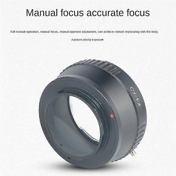 -fx Lens Adapter Ring er til Contax Mount Lens til X Series Mount