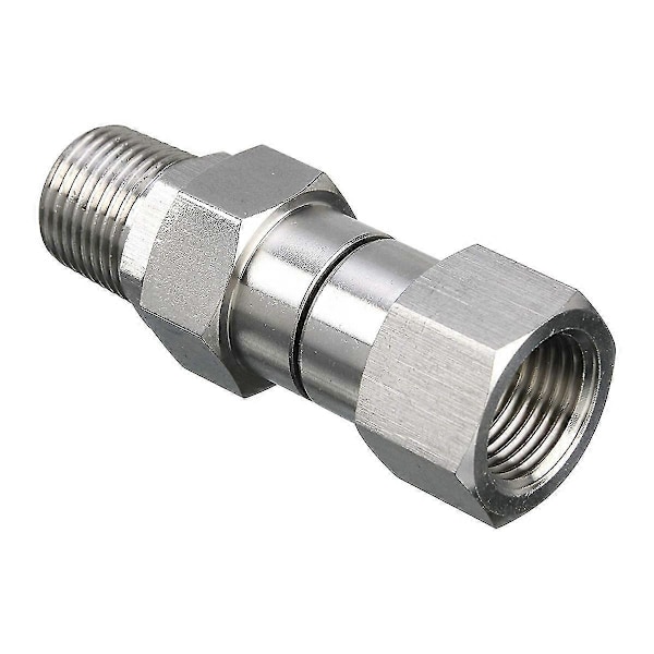 Painehuuhtelijan nivel, 3/8 tuuman NPT-urosliitin, 4500 Psi, painehuuhtelijalle (ruostumaton teräs)
