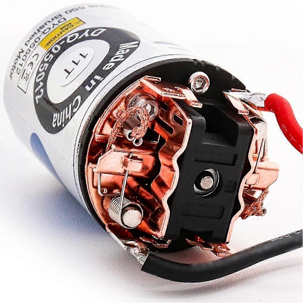 550 Borstad Motor Vattentät För 1/10 Rc Bil Crawler Axial Scx10 90046 Trx4 Redcat Gen8, 11t
