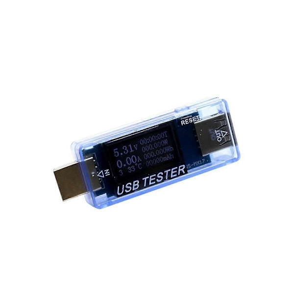 USB ER Meter 4V-30V Digital Voltmeter Volt Meter Bank Wattmeter Volta ER D