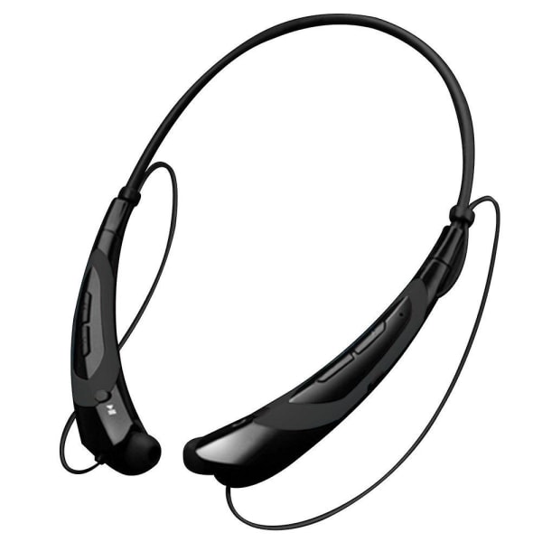 Bluetooth Hörlurar, Bluetooth 4.0 Trådlöst Nackband Headset Med Infällbara Hörsnäckor, Sport Svettsäkra Brusreducerande Hörlurar red