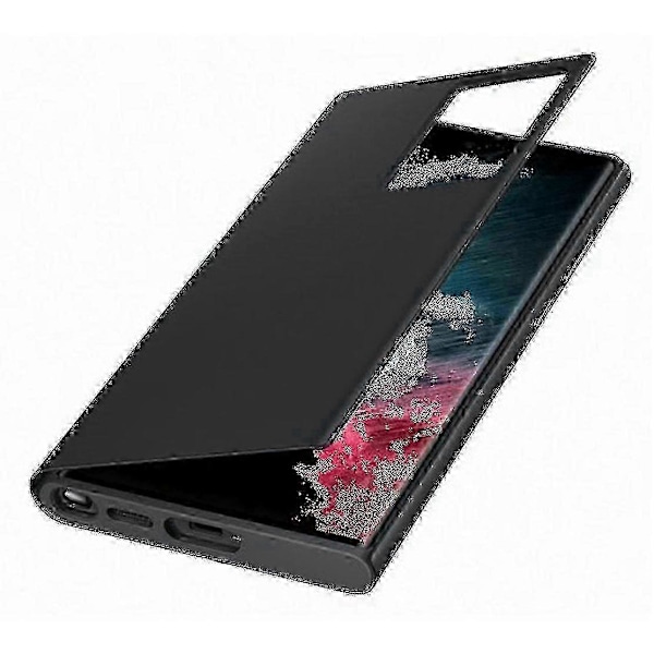 Til Galaxy S22 Ultra 5g Clear View Cover Case - SortP20211224231