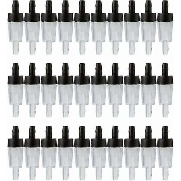 Akvarium Luftpump Backventiler 40 Stycken Akvarium Envägs Backventiler Akvarium Backventil Envägs Plastbackventil