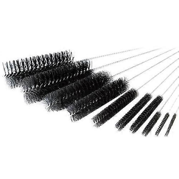 10 Delar Multifunktionell Nylon Rostfritt Stål Hållbar Borstar Set Användbart Verktyg