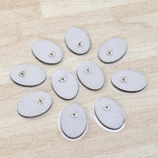 10 st/5 set Fysioterapi Nerv Muskelstimulator Kroppsmassage Självhäftande Gel Elektroder Pads