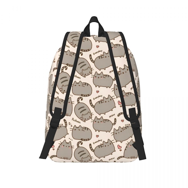 Kawaii Pusheen Ryggsäckar För Flickor Söta Katter Skolväska Mellanstadiet Högskola Skola Student Bokväska Tonåringar Dagsryggsäck Gåva style 5 45x31x16 cm