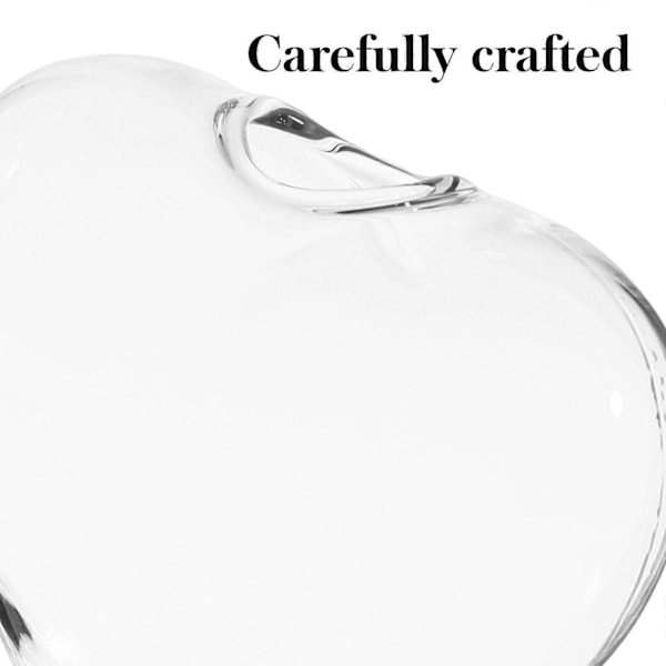 2 stk. hjerteformede glasbægre bar glasbægre cocktailglas til fest