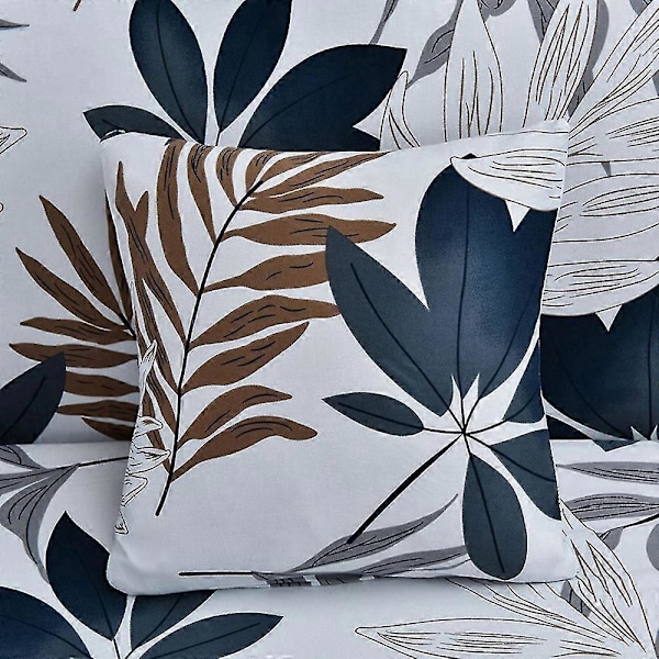 Blomsterprint Sofabetræk til stue, betræk af polyester elastisk sofabetræk sofastolsbeskytter