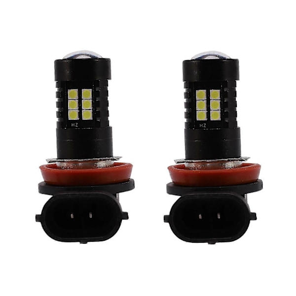 2x Canbus H8 3030 21smd Led Drl Varselljus Dimljuslampor För Superb