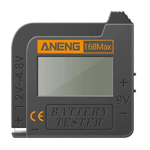 Batterikapacitetstester Digital Batterispændingstester Spændingstestværktøj