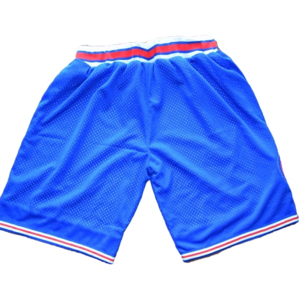 Tune Squad Vita Svarta Blå Basketshorts blue XL