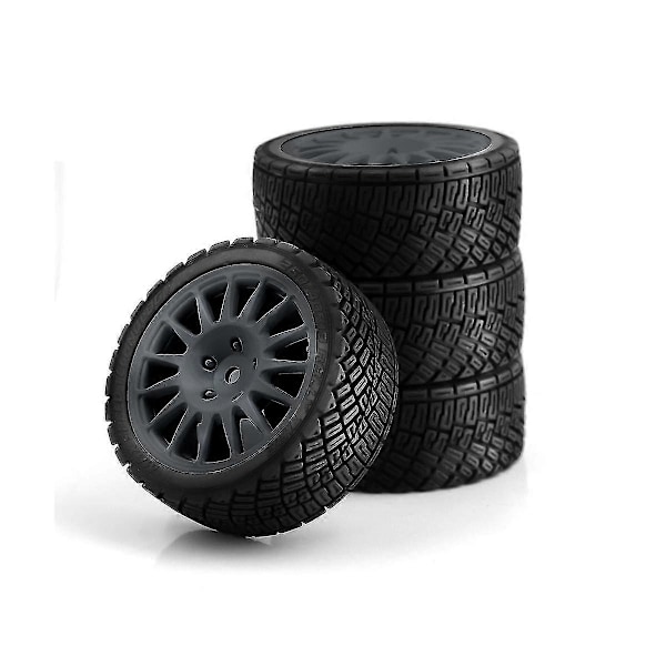 1/10 Rc Bil Dæk On Road Dæk Hjul Til Tt01 Tt02 Xv01 Ta06 Ptg-2 Hpi C3 Rc Bil Dele,3
