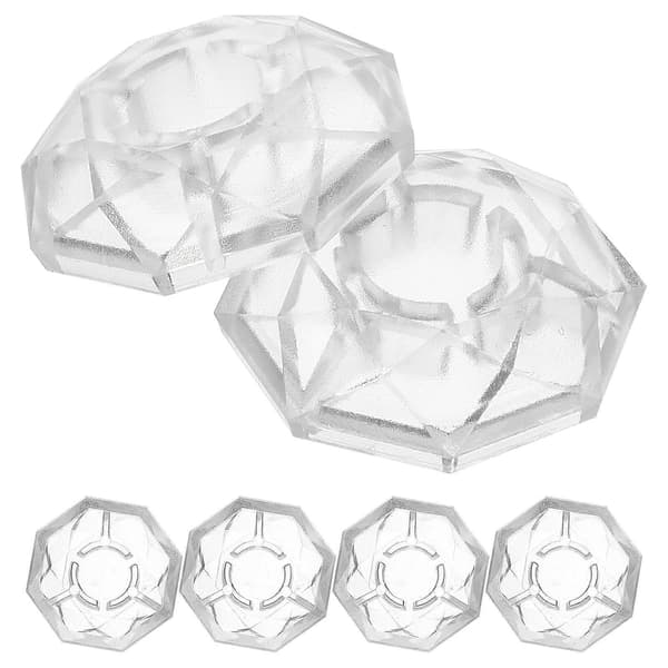 5st Gitarr Footswitch Toppers Gitarr Fot Nagel Plast Effektpedal Skyddskåpa