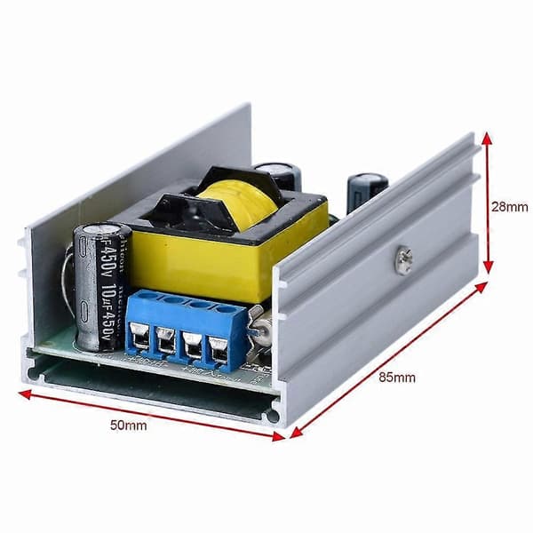 70W 12V 24V Til 200-450V Justerbar Høy Volta Boost Converter Konverter For Gløderør Cito