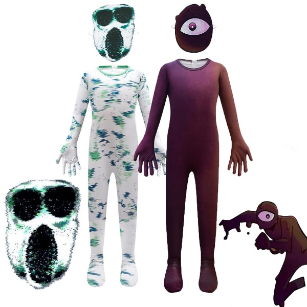 Spelfigur Dbbrs Cosplay Bodysuit för Barn Pojkar Anime Skräck Halloween Kostym Jumpsuit Karneval Födelsedagsfest Kläder style 1 110