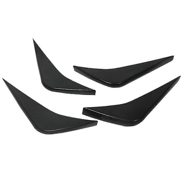 8x Bil Bagkofanger Luft Diffuser Fin Spoiler Til Corvette C7 2014-2019