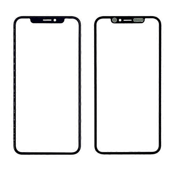 Ersättningsskärm för yttre framglaspanel med verktyg, kompatibel med iPhone 11