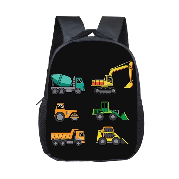 Børne 12 Tommer Lastbil/Ambulance/Traktor Børnehave Skoletaske style 8