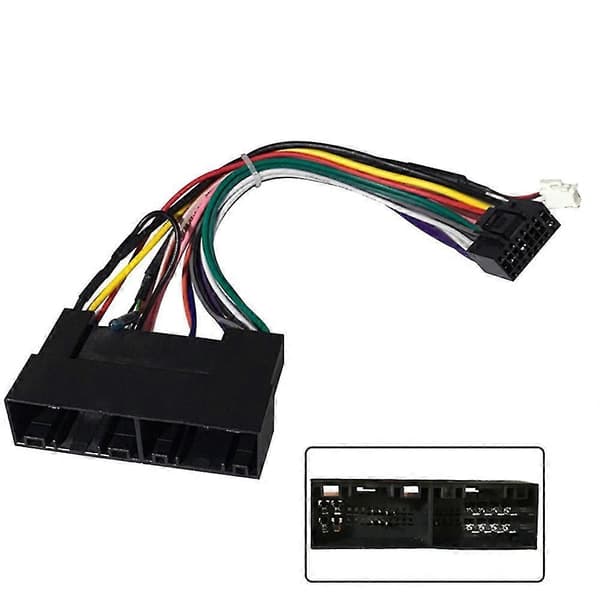 Bil Stereo Ljud 16 Pin Android Ström Kabelhärva Adapter För Carens K2/k3/k4/k5 Ix35