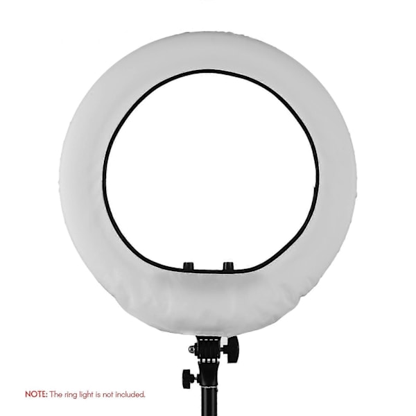 18 tommer Ring Light Diffuser Klud til Live Stream Makeup Produktfotografering Videooptagelse