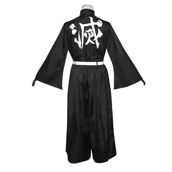 Anime Demon Slayers Kimetsu No Yaiba Tokitou Muichirou Cosplay Kostymer Kisatsutai Uniform Peruk Halloween Kostym Vuxna Barn costume 120