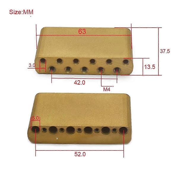 Gitarrbrygga Metall Gitarr Vibratosystem Gitarrbas För St Elgitarrtillbehör