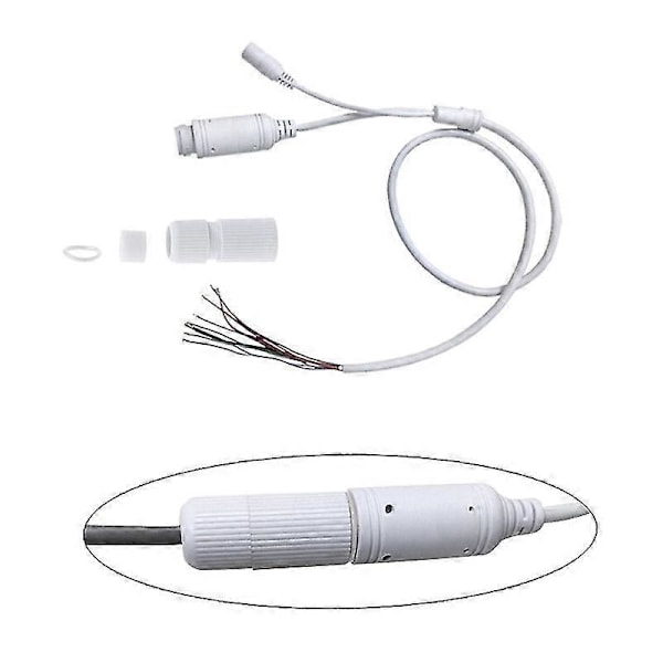 Rj45 Vattentätt Kontaktskydd För Utomhus Nätverkskamera Pigtail Kabel Shytmv