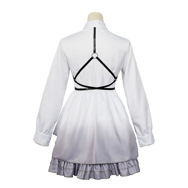 Super World Project Färgglad Scen Virtuell Sångare Cos Kostym Cosplay Spets Lolita Kjole XL