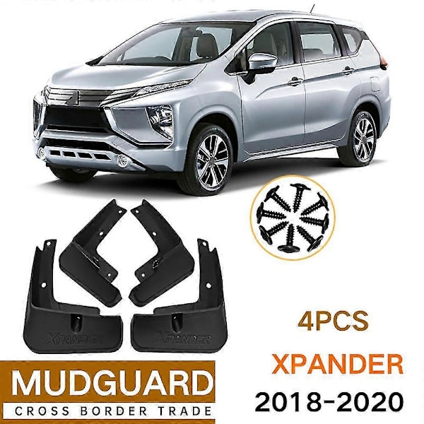 Bil Mudflaps Til Xpander 2017-2020 Stænklapper Skærm Mud Flap Guard Splash Biltilbehør