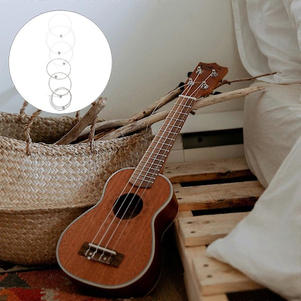 6st Gitarrsträngar Klassiska Gitarrsträngar Musikinstrumenttillbehör