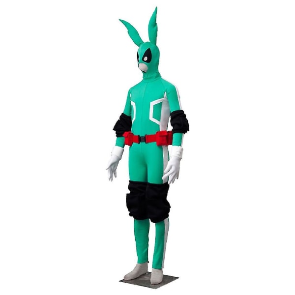 Deku Cosplay My Hero Academia Izuku Midoriya Cosplay Kostym Adult XL