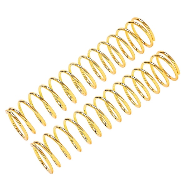 2 st 2,8 mm Tjockare Hårdare Stålfjädrar För Traxxas 1/5 6s 8s Stötdämpare 7766 Fjärrkontroll Biltillbehör