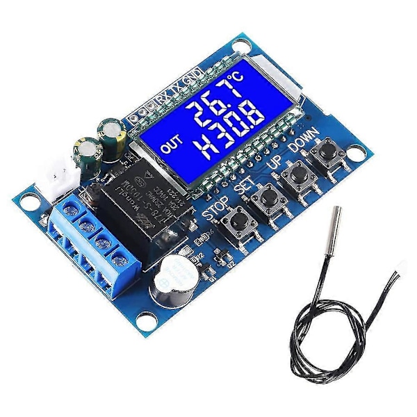 Xy-t01 6-30v 24v Elektronisk Temperaturmodul -50c Till C Digital Temperatur Con