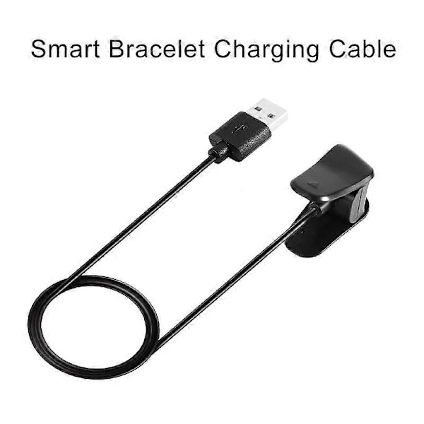 1m Smart Armband USB Laddningskabel Clip-on Laddare Sladd för Vivosmart 4