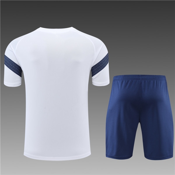 22-23 ny säsong Marseille kortärmad jerseydräkt white M