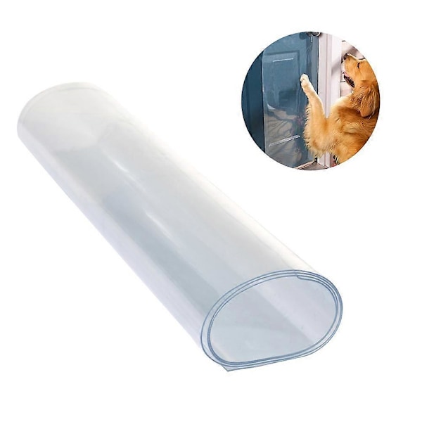 Husdjursdörr Repskydd Kraftigt Flexibelt Dörrskydd Skydd Dörrar Väggar Möbler Skydd (45 x 120cm)