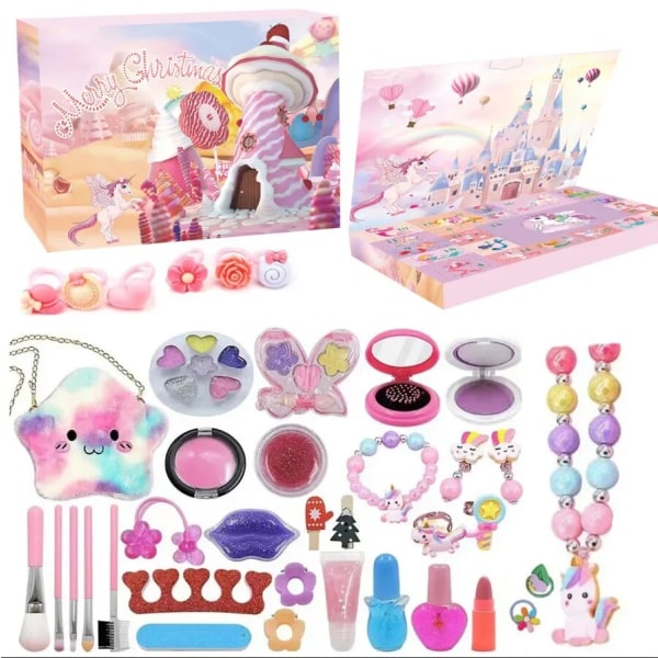 2023 Julserie Byggklossar Presentförpackning för Barn 24 Dagar Jul Adventskalender DIY Nötknäppare Jultomte Klossar Modell style 10