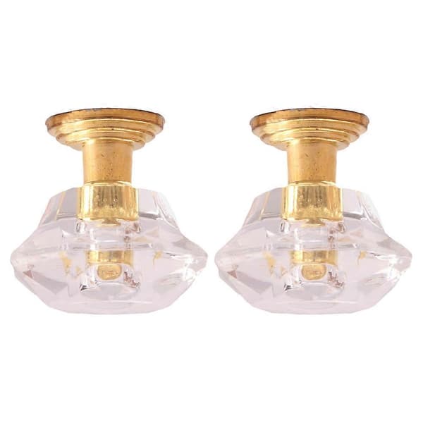 2 stk. Mini Loftlampe Imitation Hængelampe Simulation Miniature Møbler