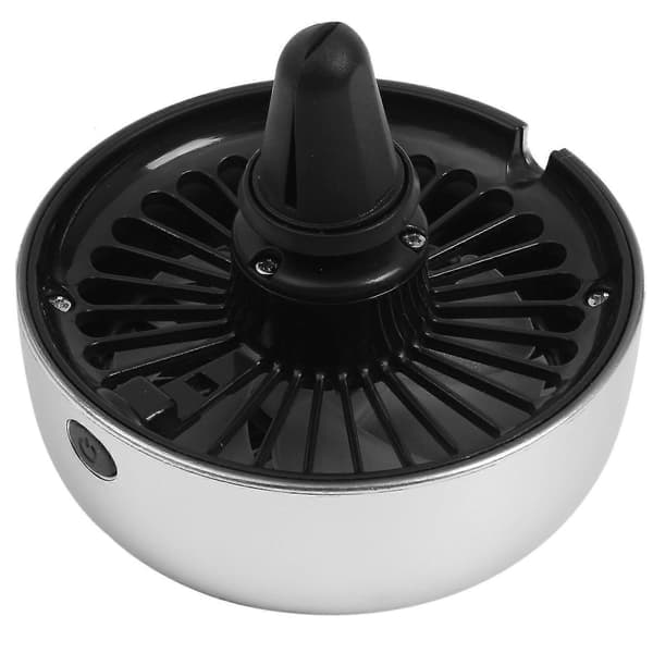 3 Hastighedsjustering USB Bilventilator 5v Elektrisk Bilventilator Farverig Lys Køleventilator