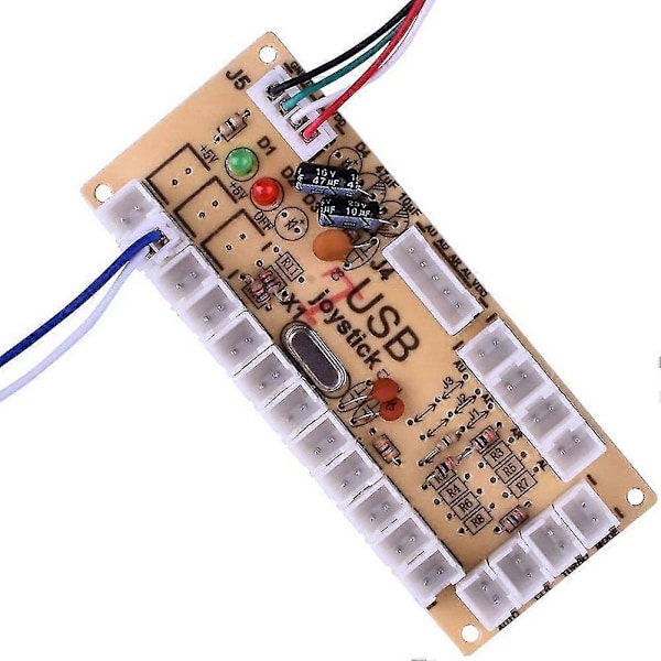 DIY Joystick Kretskort USB Gamepad Kontrollkort För Mame Jamma Och Andra PC-Spel