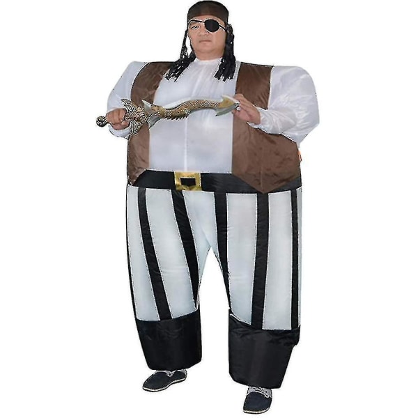 Hurtig Forsendelse Herre Oppustelig Piratkostume Drenge Kæmpe Pust Op Fest Halloween Jul A