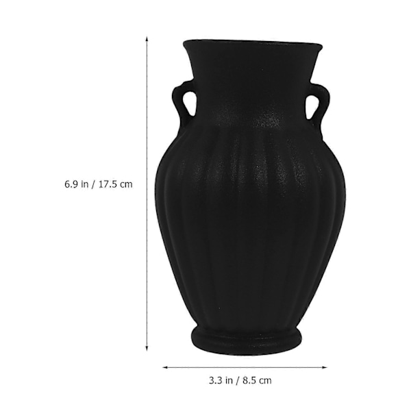 1 stk. Delikat Keramisk Blomsterarrangement Vase Dekor Hjemmekontor Vase Ornament
