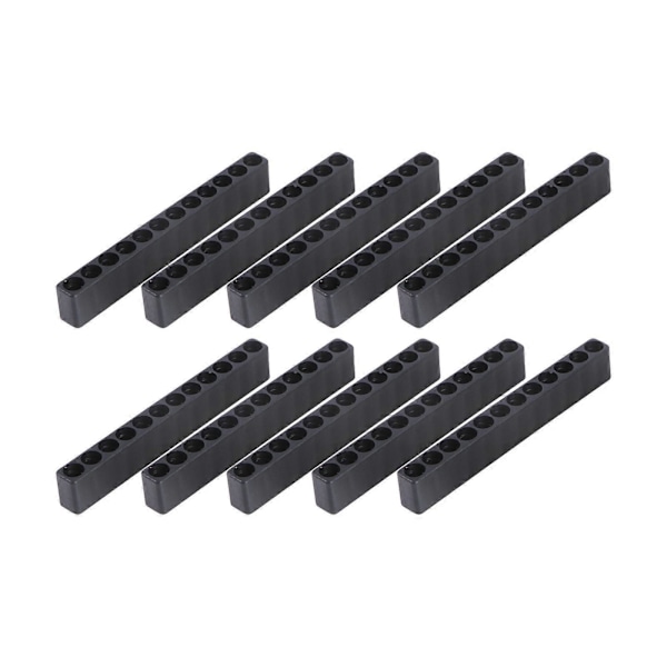 10 stk. 12 Hull Hex Plast Skrutrekker Bits Oppbevaringsdekk Skrutrekker Oppbevaringskoffert