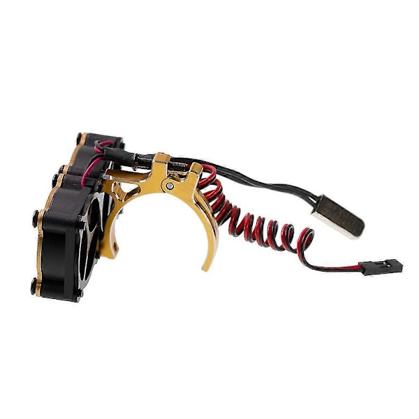 Vifte med sensor for kjøling av motor for 540 550 3650 3660 S 1/10 Rc Bil Axial Scx10