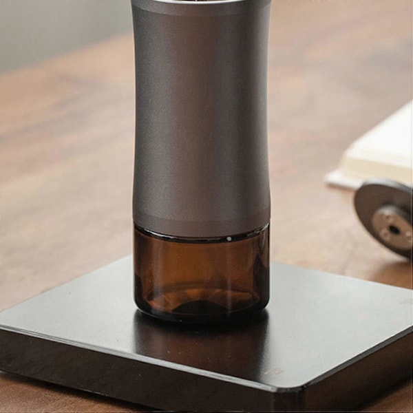 Manuell Kaffekvern - Håndkaffekvern med Justerbar Konisk Rustfritt Stål Burr Mill, For O