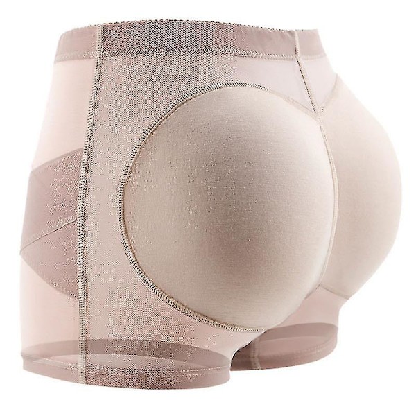 2 st Kvinnor Butt Lifter Shaper Booty Enhancer Shorts Girdle Höftförstärkare Kontroll Underkläder 2PCS skin M