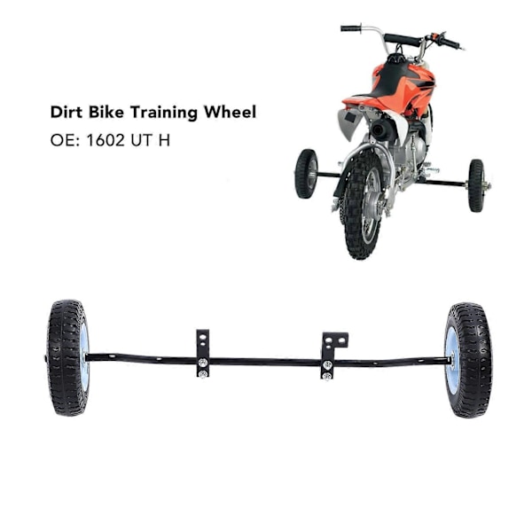 8-tommers støttehjul for crossykkel 1602 UT H Universal Off Road-hjul Erstatning for Razor MX500 MX125 MX400 MX500