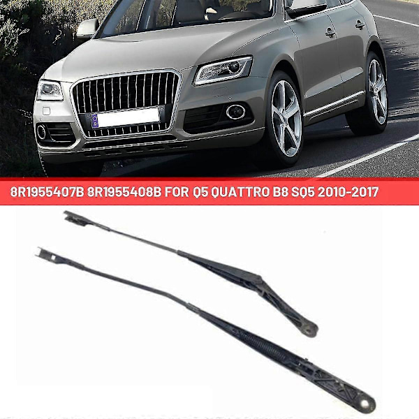 8r1955407b 8r1955408b Forreste Viskerarm Vinduesviskerarm Bil Til Q5 B8 Sq5 2010-2017