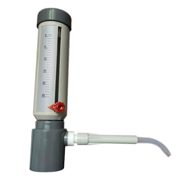 Lab Bordsdispenser Ekonomisk Halvautomatisk Vätskedispenser Hylstyp 5-25 ml Justerbar Vätsketillsats