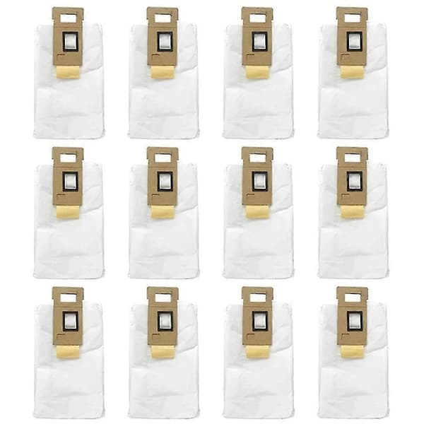 12st Dammpåsar US Version För S7 T7s T7 Plus / T7s Plus Robotdammsugare Reservdelar